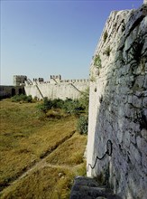 Part the fortifications protecting old Constantinople