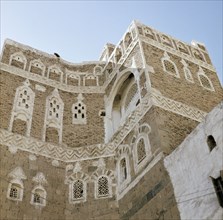 A multi-storeyed house in Shibam