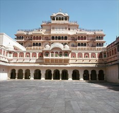 The Palace in Jaipur, the capital city of the state of Rajasthan