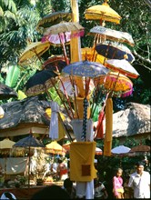 Pura Ulun Siwi during the Galungan festival