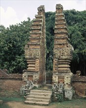 The tiered structure of Balinese Hindu shrines reproduces the three levels of the cosmos: the under-world, the world of humanity, and the towering celestial mountain of the gods