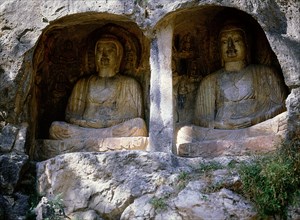 The Cliff of the Thousand Buddhas at Qianfoyan