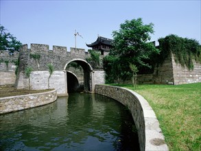 The Panmen Water Gates as seen from outside the city walls