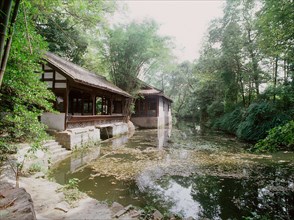 The cottage of the great Tang dynasty poet, Du Fu