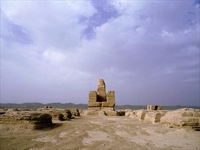 The ruins of Jiaohe City