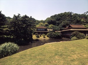 Rinshun-kaku, Yokohama, a type of villa which would have belonged to a high-ranking samurai