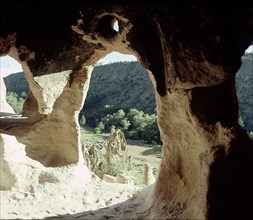 Religious and ceremonial centre at Frijoles canyon