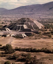 Teotihuacan, pyramid of the moon