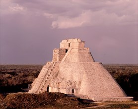The Pyramid of the Magician at Uxmal