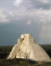 The Pyramid of the Magician at Uxmal