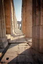 The Parthenon colonnade