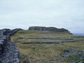 The Fort of Dun Aengus on the Isle of Inishmore, Co