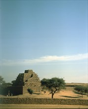 The tomb of Askia Mohammed, ruler of the Songhai empire from 1493 to 1528, at Gao