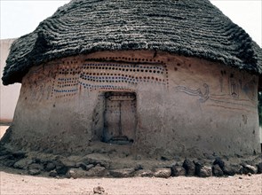A Kaba-blon (shrine) in Kaba Kangaba which was once the capital of the Malinke kingdom which became the great empire of Mali in the 13th century