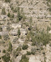 Walnut Canyon Two hundred small cliff dwellings were built in the canyon by Pueblo Indians