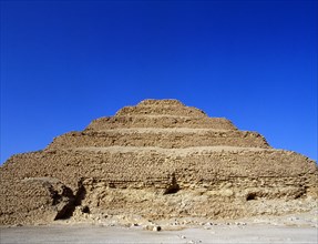 The step pyramid of Zoser