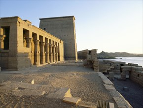Philae viewed from the Nile
