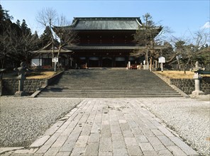 One of the buildings within the shrine of Tosho-gu, Nikko which is dedicated to the deified Ieyasu, the first Tokugawa shogun