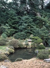 The garden of Kencho-ji, one of the most important and authentic gardens in Kamakura