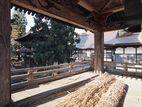 Ungan-ji,  a  Zen  Buddhist  temple built  in 1450  by Shiraira  Sanamo Ske Morimoto,  ruler of the Shiraira division of Kakunodate