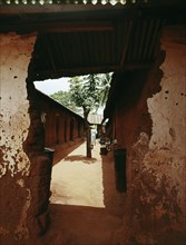 Inside the Oba's palace, Benin City