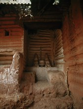 The shrine of Aruosa, the Supreme God, in the palace of Chief Ogiamwen