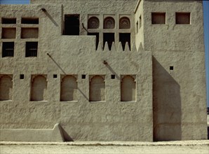 Facade of the palace of Sheikh Sa'id, Dubai