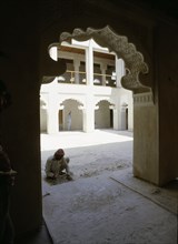 Courtyard of a Madrasah or Koranic school, Dubai