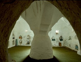 Interior of Baddiyah Mosque, Fujairah