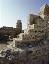 Ruins of a coastal village between Ajman and Sharjah, believed to have been a pearl-fishers colony