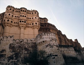 The city of Jodhpur, Rajasthan founded in 1459 by Rao Jodha, a Rajput chief