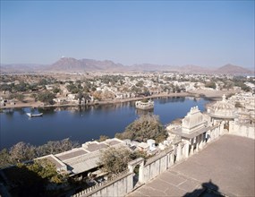 The lake city of Udaipur, Rajasthan