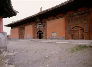 View of the Upper Huayan Monastery
