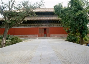 Daimiao (Great Temple) at Tai'an, at the foot of the sacred mountain Taishan