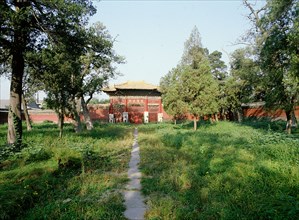 The enclosure of the temple complex of Confucius, Qufu