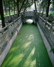 The brook at the Temple of Confucius, Qufu