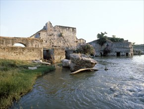 Water mills on the  River Guadalquivir at Cordoba