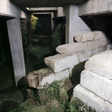 The sewers beneath the Roman Forum