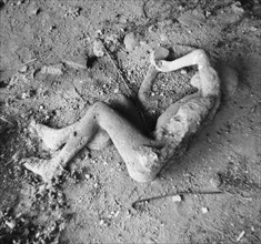 A victim of the Vesuvius eruption