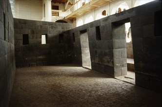Fine Inca masonry room inside the "Coricancha"