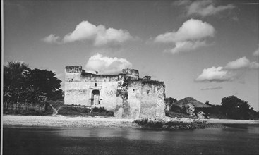 The castle of Kilwa Island was built originally in 1505 by the Portuguese, who abandoned it after a few years