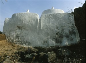 Exterior view of Baddiyah Mosque, Fujairah
