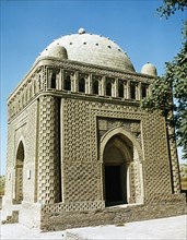 The Samanid mausoleum, built by the first local Muslim dynasty in Bukhara