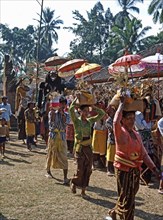 The Balinese version of Hinduism has an elaborate calender of festivals associated with each major temple