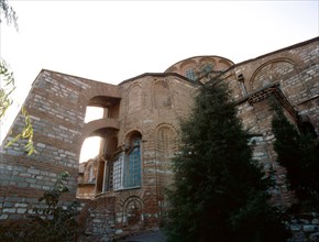 An exterior view of Kariye Djami (St Saviour in Chora)