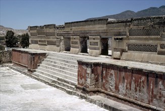 The Red Temple at Mitla
