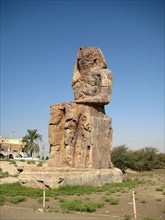 One of the colossi of Memnon