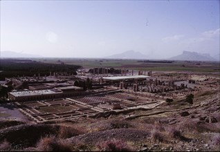View of the Persepolis ruins