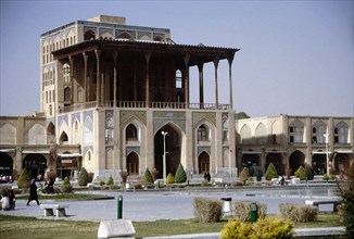 The Ali Qapu built by Shah Abbas