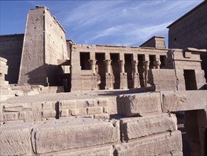 Philae viewed from the Nile